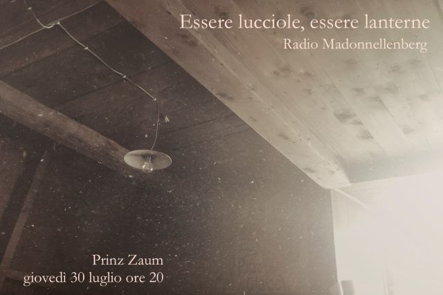 essere lucciole essere lanterne - al via progetto zaum finanziato da urbis