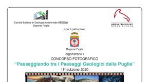 locandina 'passeggiando tra i paesaggi geologici della puglia'