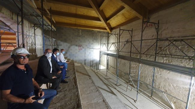 sopralluogo cantieri parco e polo biblioteario ex caserma rossani