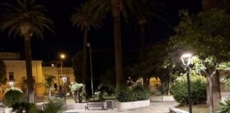 terminati i lavori per la nuova illuminazione di piazza vittorio emanuele a ceglie