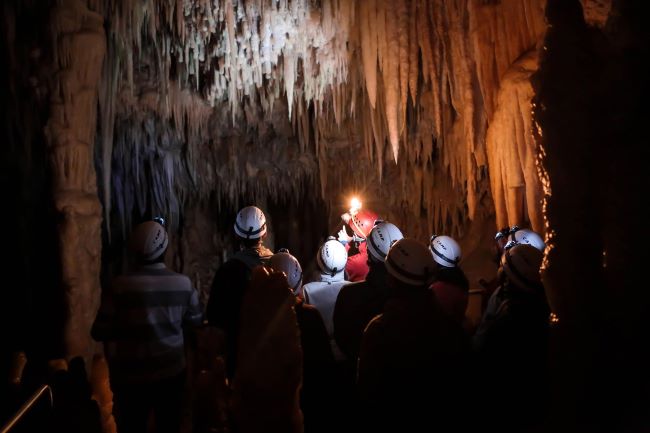 visita speleonight grotte di castellana