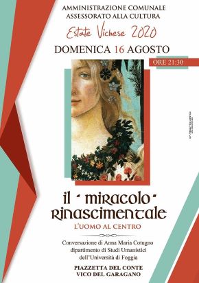 locandina 'il miracolo rinascimentale'