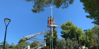 montate 4 telecamere di videosorveglianza nel parco 2 giugno