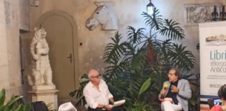 pierfranco bruni parlando di cultura a bisceglie ricorda il pensiero della vera destra di giuseppe tatarella