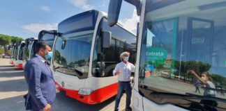 arrivati i primi 8 bus ibridi dei 23 acquistati con fondi regionali