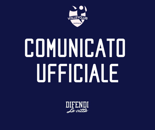 comunicato ufficiale volley club grottaglie