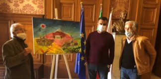 fernando capobianco dona un’opera alla città - questa mattina l’incontro con il sindaco decaro