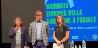 intervento edda rdito con 2 ragazzi Xx fragile su palco