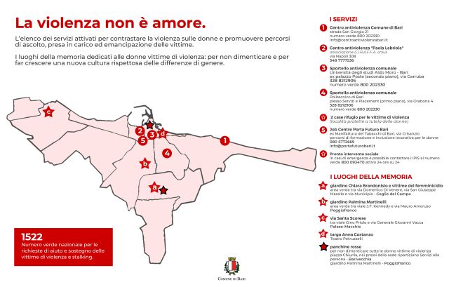 banner giornata internazionale contro la violenza sulle donne_la mappa dei servizi utili e dei luoghi della memoria