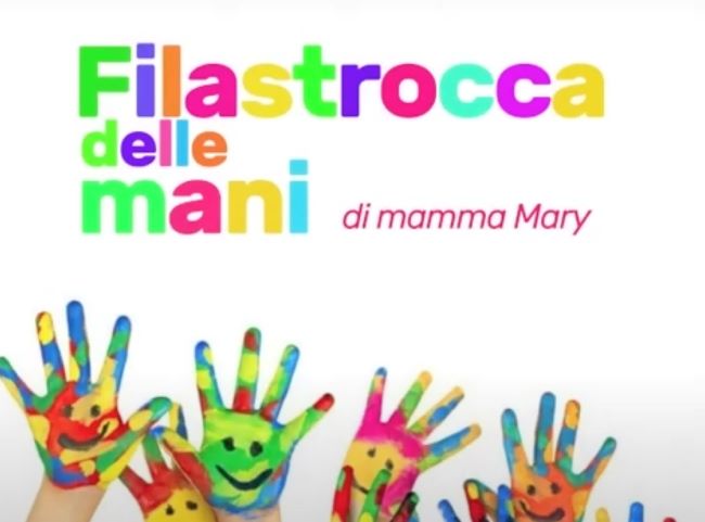 locandina filastrocca delle mani