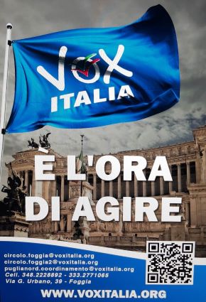 locandina vox italia puglia nord