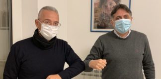 presidenti tagarelli e mancini stringono 'gomito' dopo firma accordo