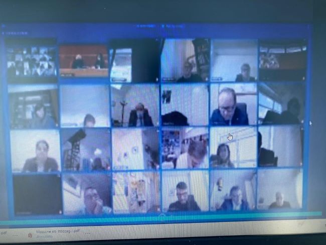 consiglio regionale - videoconferenza