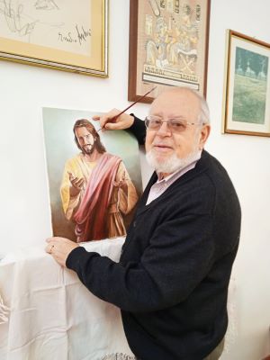 egidio saracino (pittore, dipinge)