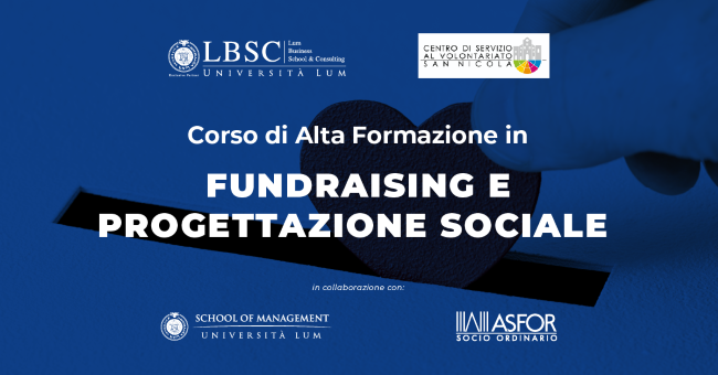 banner corso alta formazione - università lum e csvsn