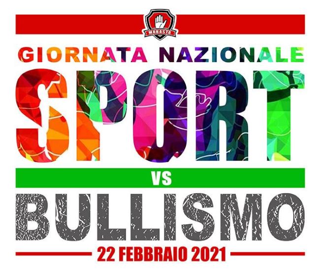 banner giornata sport bullismo