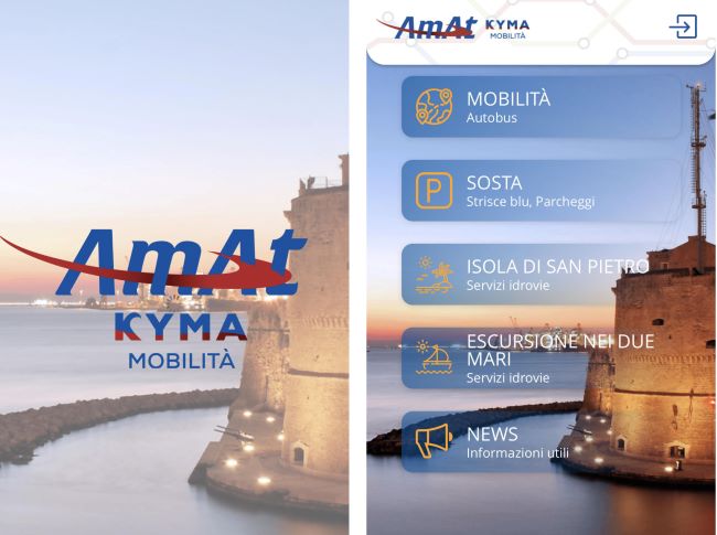 due screenshot kyma app