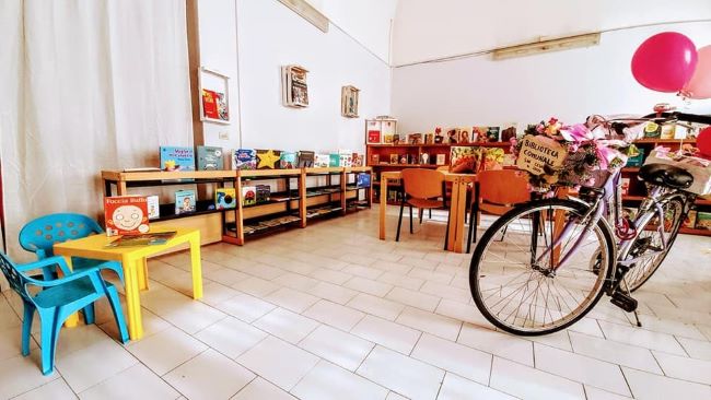 libri in bici