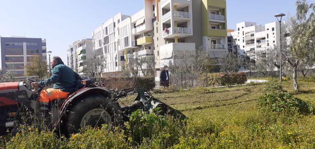 attività di manutenzione ordinaria e straordinaria al parco dell’umanità