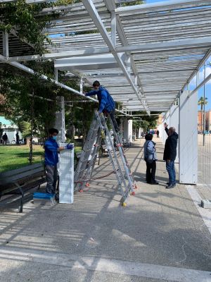 al via i lavori di p.i. e videosorveglianza in piazza umberto a carbonara