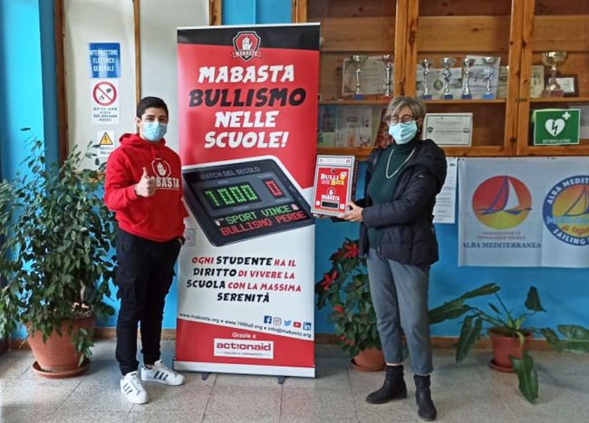 'mabasta bullismo nelle Scuole' con actionaid