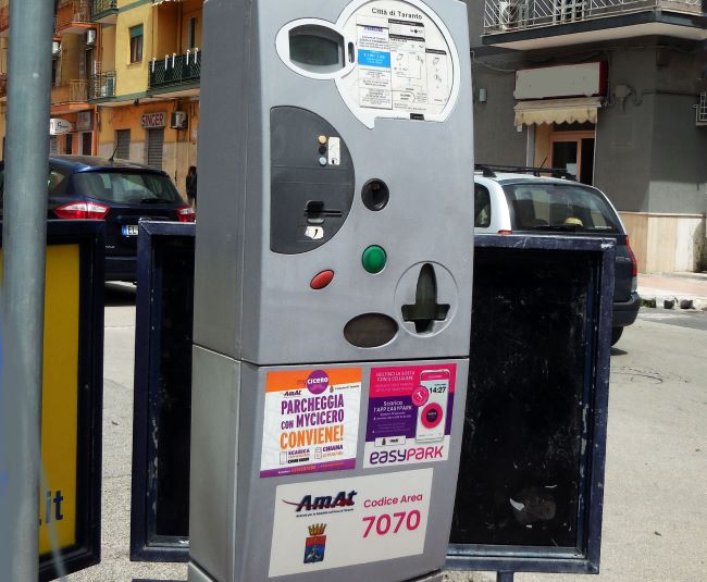 parcometro kyma mobilità amat