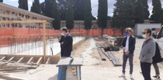 cimitero comunale barletta, avviata la costruzione di 900 loculi e di 240 nuovi ossari