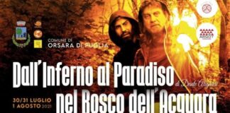 banner orsara dall'inferno al paradiso