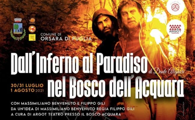 banner orsara dall'inferno al paradiso