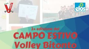 locandina campus estivo volley bitonto