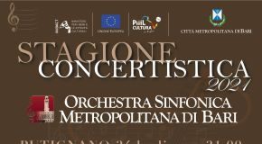 locandina orchestra sinfonica metropolitana di bari a putignano