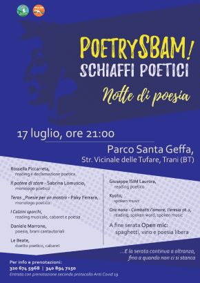 locandina poetry sbam