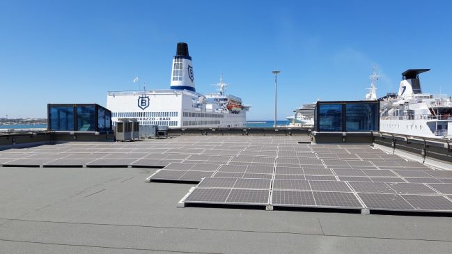 porto di bari fotovoltaico