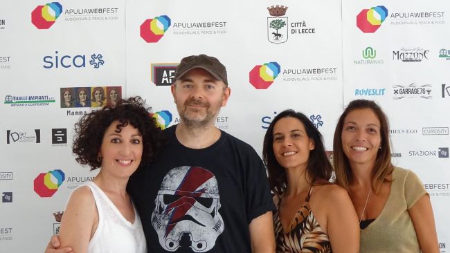 awf michele pinto e daniela iosca con pamela morgagni e giusiana ferrucci di stazione 47