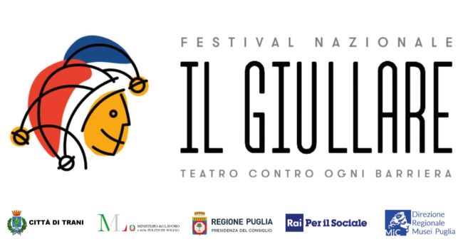 banner festival nazionale il giullare teatro contro ogni barriera 2021