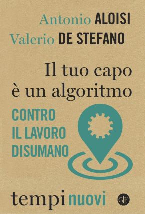 copertina libro 'il tuo capo è un algoritmo'