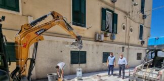 lavori salita porto bari vecchia