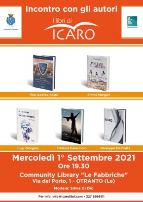 locandina incontro con gli autori 1 settembre