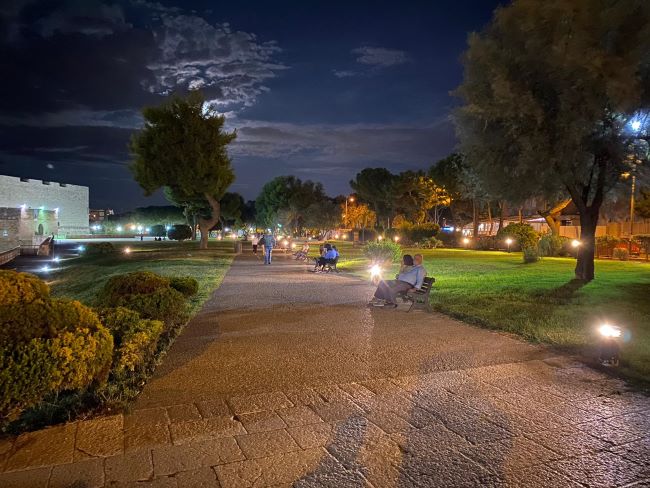 giardini castello (nuova illuminazione)