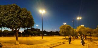 giardino de ribera al san paolo, entrato in funzione il nuovo impianto di pubblica illuminazione