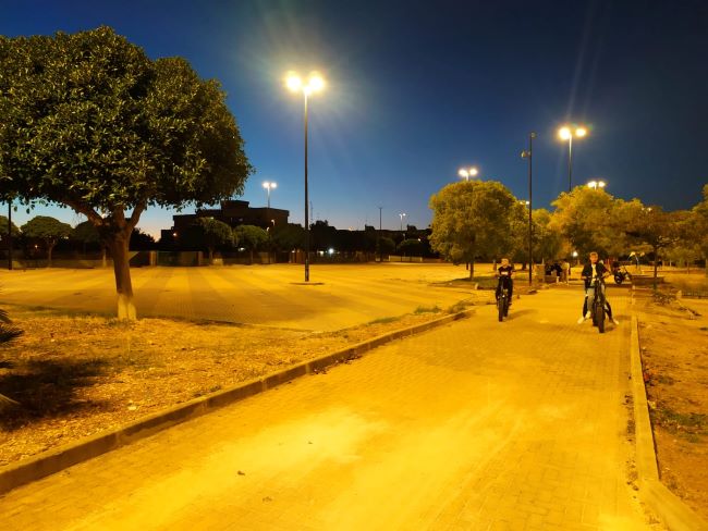 giardino de ribera al san paolo, entrato in funzione il nuovo impianto di pubblica illuminazione