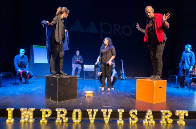 impro free form - spettacolo di improvvisazione teatrale