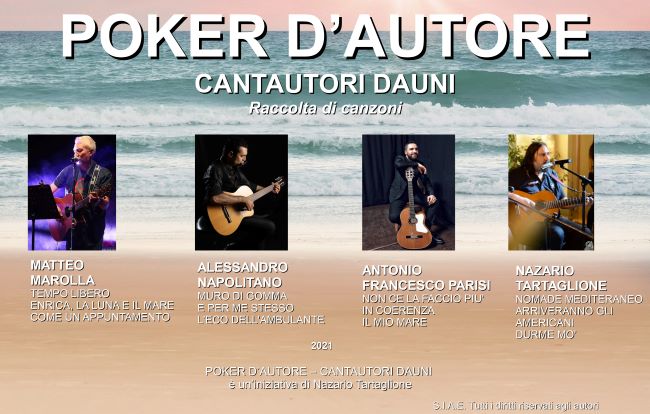 poker d'autore - cantautori dauni