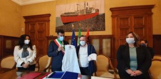 cerimonia di giuramento per la cittadinanza italiana conferita dal presidente della repubblica a festim thartori