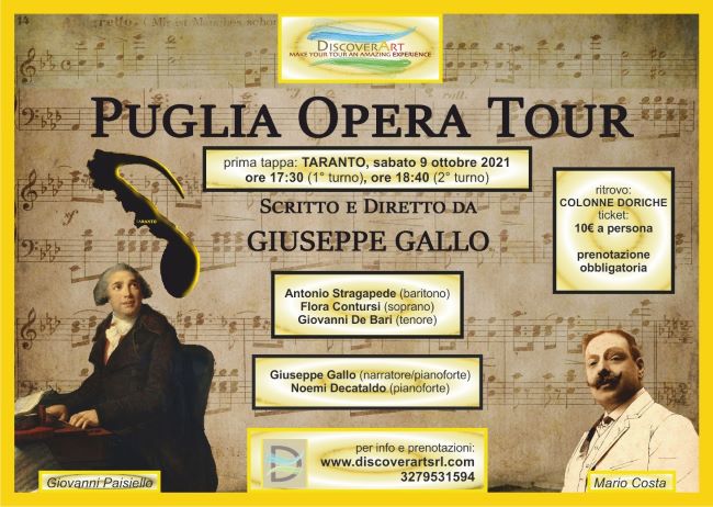 puglia opera tour locandina