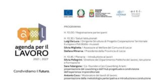 agenda per il lavoro locandina