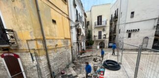 al via il lavori in piazzetta bisanzio e rainaldo