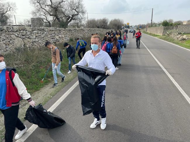 bonifica strada provinciale melendugno