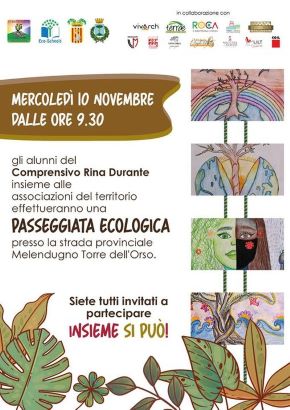 locandina passeggiata ecologica melendugno