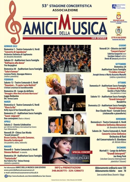 San Severo, concerto di Ivano Rondoni, Stefano Rondoni e Francesco Attesti